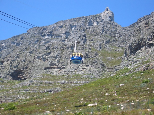 Cable car table mountain